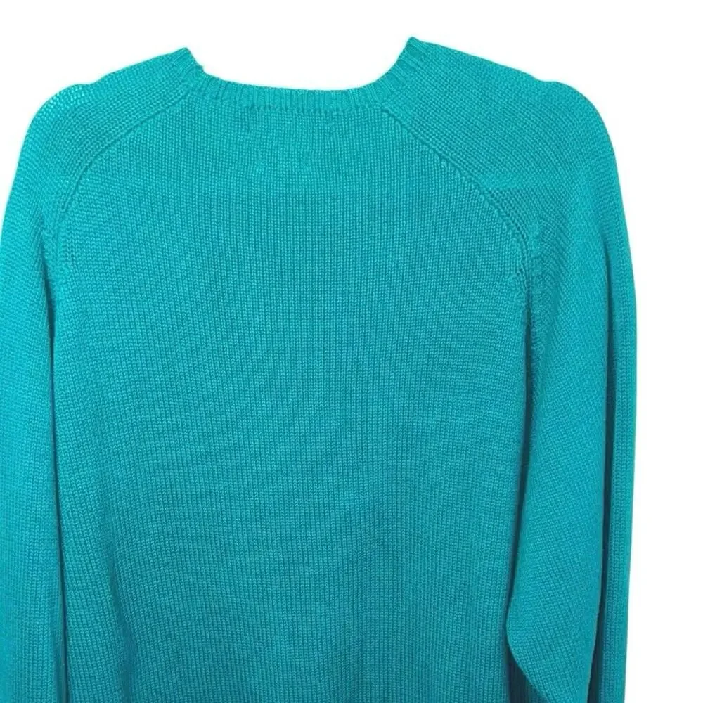 Polo Ralph Lauren men’s‎ XL crewneck long sleeve cable net vintage 80s sweater ￼